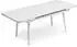 Idimex Sunny Gartentisch ausziehbar 150-200cm, weiß, Aluminium (800000613476)