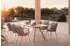 Niehoff Muro Gartentisch HPL Stativprofil anthrazit, 180x95cm, Beton-Design