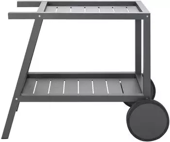 Brafab Samvaro Servierwagen Aluminium anthrazit