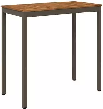 vidaXL Gartenbar-Tisch Akazie Massivholz 108,5x55x105cm (901342)