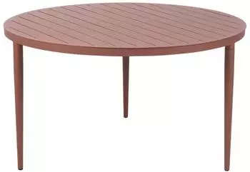 Brafab Bigby runder Esstisch Aluminium &Oslash;130cm