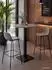 Mäusbacher Big Bistro Metall Bistrotisch rund Ø70cm, H105cm, kreidegrau matt