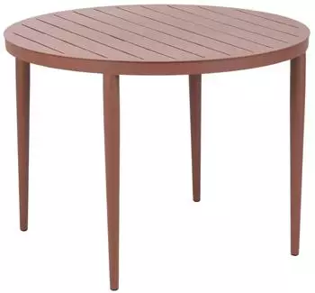 Brafab Bigby Esstisch rund Aluminium &Oslash;100cm