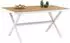 Idimex Windy Gartentisch 150x90cm Alu/WPC, weiß/natur