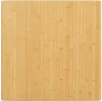 vidaXL Tischplatte 90x90x1,5 cm Bambus (352697)