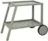 Brafab Samvaro Servierwagen Aluminium, dusty green (86x49x69cm)