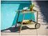 Brafab Samvaro Servierwagen Aluminium, dusty green (86x49x69cm)