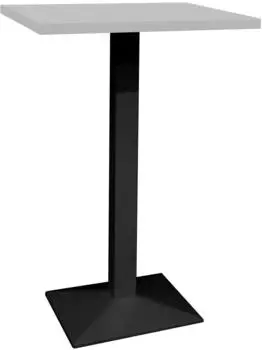 M&auml;usbacher Big Bistro Metall Bistrotisch 70x70cm, kreidegrau matt (Big Bistro Metall)