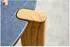 Brafab Domino Loungetisch rund, Teak, anthrazit/natur, Ø 90cm (1294-73)