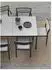 Brafab Nox Tischplatte Laminat Terrazzo 90x158cm (4948-24)