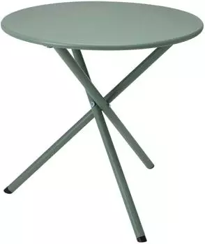 Mojawo Bistrotisch rund, Stahl pulverbeschichtet, gr&uuml;n, &Oslash;48x48cm