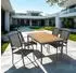 Lesli Living Monza Gartentisch Teak/Aluminium 150x90cm (41918)