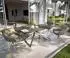 DeLife Edge Outdoortisch 200x100cm Keramik Laminam® Nero Greco, Kreuzgestell Edelstahl (44457)