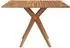 vidaXL Gartentisch quadratisch 110x110x75cm Akazien-Massivholz (367837)