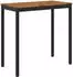 vidaXL Gartenbar-Tisch natur und schwarz 108,5x55x105cm (901340)