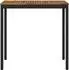 vidaXL Gartenbar-Tisch natur und schwarz 108,5x55x105cm (901340)
