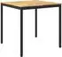 vidaXL Gartenbar-Tisch weiß und schwarz 110x108,5x105cm (901780)