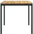 vidaXL Gartenbar-Tisch weiß und schwarz 110x108,5x105cm (901780)