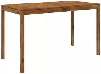 vidaXL Gartenbar-Tisch 180x88,5x105cm Akazien-Massivholz, natur