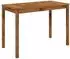vidaXL Gartentisch Akazienholz massiv, natur, 108,5x55x75cm