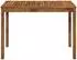 vidaXL Gartentisch Akazienholz massiv, natur, 108,5x55x75cm