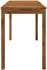 vidaXL Gartentisch Akazienholz massiv, natur, 108,5x55x75cm