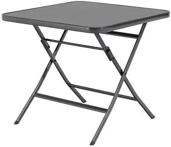 Gardissimo Garda Klapptisch 80x80cm, anthrazit