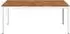 vidaXL Gartentisch 180x88,5x75cm, natur/weiß (901326)