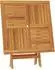 vidaXL Klappbarer Gartentisch Teakholz 90x90x75cm