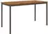 vidaXL Naarden Gartenbar-Tisch natur und kaffee (180x88,5x105cm)