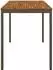 vidaXL Naarden Gartenbar-Tisch natur und kaffee (180x88,5x105cm)