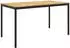 vidaXL Gartenbar-Tisch weiß und schwarz 196x100,5x105cm