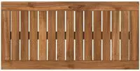 vidaXL Tischplatte 60,5 x 30 x 2 cm Rechtwinklig Massives Akazienholz