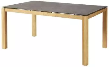 Diamond Garden San Marino Tischplatte HPL 158x98cm, grau (Compact)