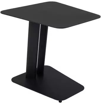 Brafab Slide Beistelltisch Aluminium schwarz 50x45x52cm (2736-8)