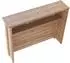 Karibu Poolbar Stehtheke Holz 28mm mit integrierter Ablage (67485)