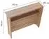 Karibu Poolbar Stehtheke Holz 28mm mit integrierter Ablage (67485)