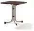 Sieger Boulevard Klapptisch quadratisch, Mecalit Pro, champagner 70x70cm
