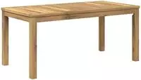 vidaXL Couchtisch Wei&szlig; gewaschen 49 x 100,5 x 45 cm Massivholz Akazie
