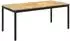 vidaXL Gartentisch weiß und schwarz 180x88,5x75cm (901768)