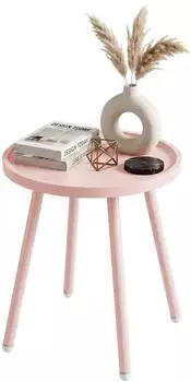 CLP Busan Beistelltisch rund Ø40cm, Polypropylen, Stahl