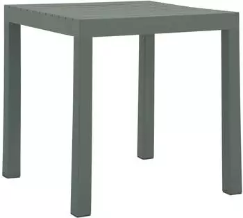 CLP Kato Gartentisch quadratisch, Polypropylen, olivgrün, 73x73cm (327960)