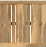 vidaXL Tischplatte 48,5 x 49 x 2 cm Rechteckig Massives Akazienholz