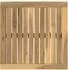 vidaXL Tischplatte rechteckig Akazienholz massiv 48,5x49x2cm