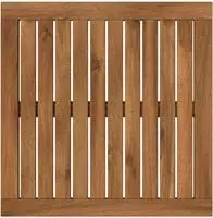vidaXL Tischplatte 48,5 x 49 x 2 cm Rechtwinklig Massives Akazienholz