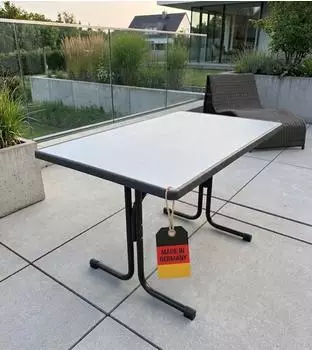 Gardissimo Klapptisch Metall mit Sevelit-Platte 115x70cm