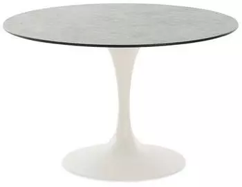 Niehoff Aman Gartentisch rund, HPL Zement-Design (Aman)