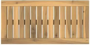 vidaXL Tischplatte rechteckig Akazienholz massiv 60,5x30x2cm