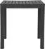 CLP Kato Gartentisch quadratisch, Polypropylen, anthrazit, 73x73cm (327957)