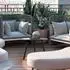 CLP Minot Couchtisch rund, schwarz, Kunststoff, outdoor (324292)